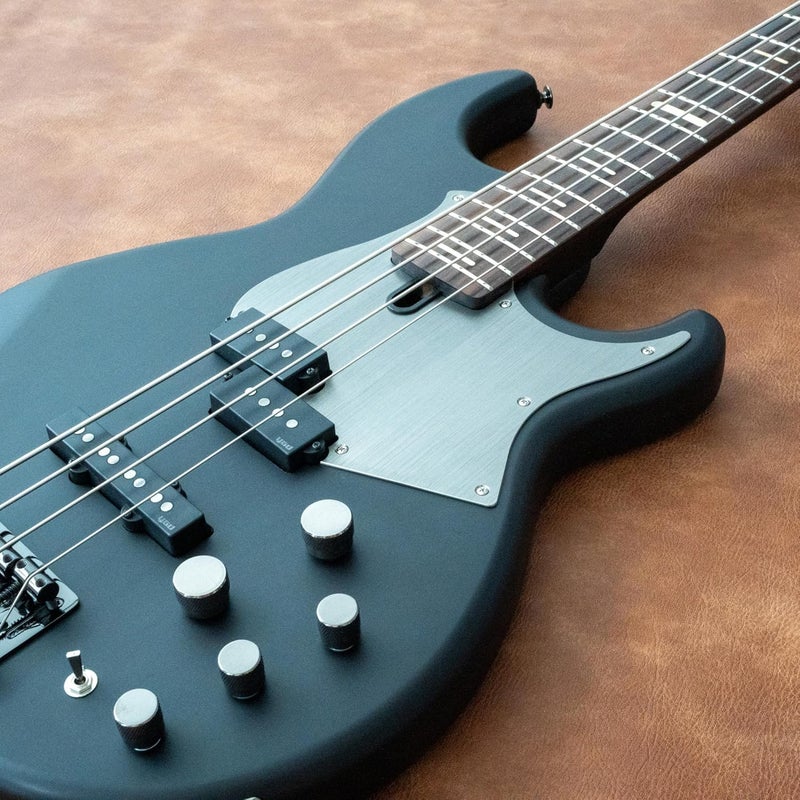 Hemiola Pickguard for Yamaha BB Series Bass Guitars, Gray Chrome Anodized, Compatible with 4 String BB234/434/734A/P34 Models, 1 Unit - Image 3